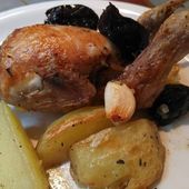 Cailles aux pommes de terre et pruneaux - loustal-so.com