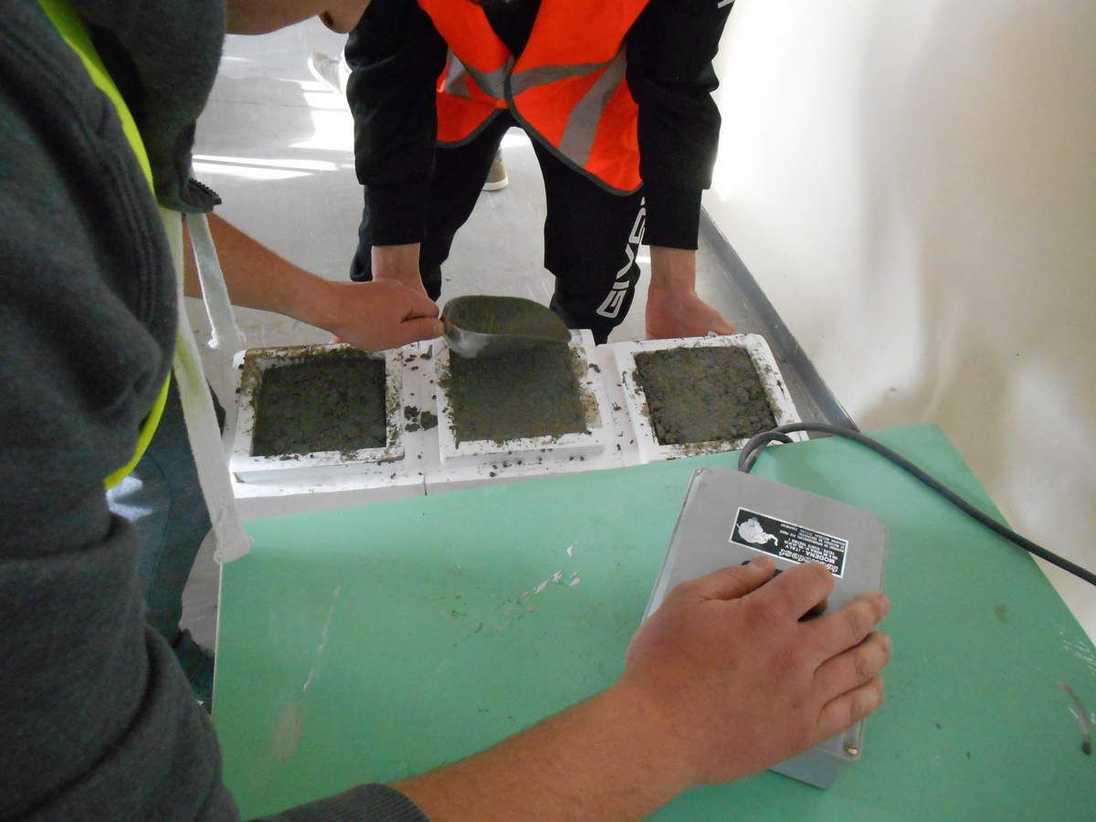 Lavorabilità Prova al cono di Abrams Calcestruzzo Green Double