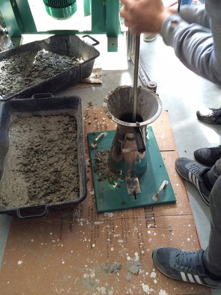 Lavorabilità Prova al cono di Abrams Calcestruzzo Green Double