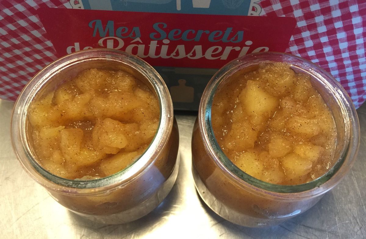 Compote de pommes, cannelle et vanille les recettes qu'on aiMMe