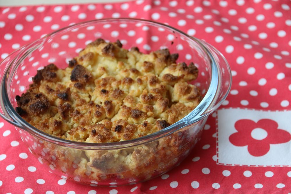 Crumble Aux Pommes De Cyril Lignac Les Petits Plats De Clara