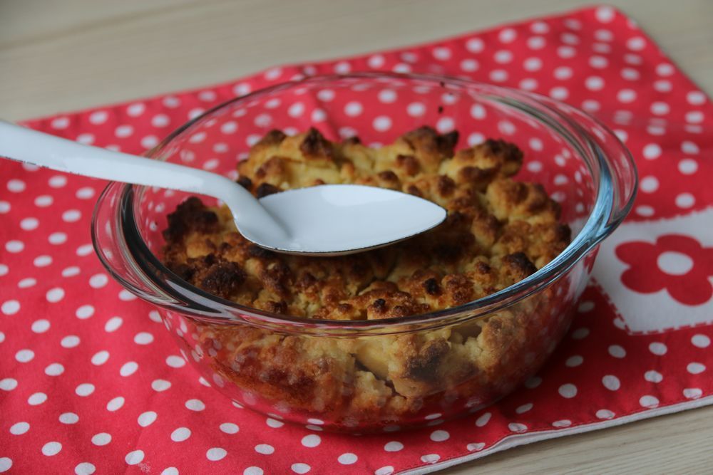 Crumble Aux Pommes De Cyril Lignac Les Petits Plats De Clara