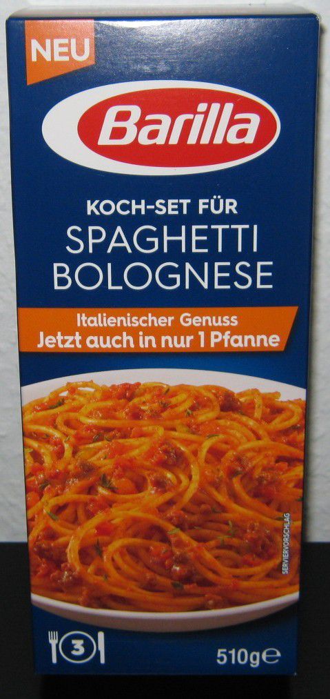 Barilla Koch-Set für Spaghetti Bolognese - Italienischer Genuss auch in nur  1 Pfanne - BlogTestesser