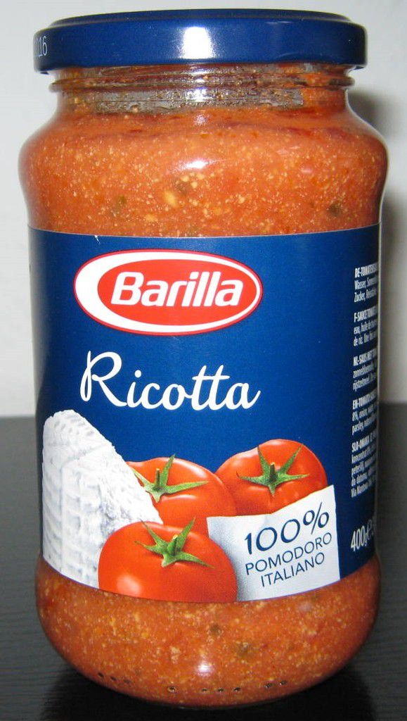 Barilla Ricotta (Tomatensauce mit Ricotta-Käse) - BlogTestesser