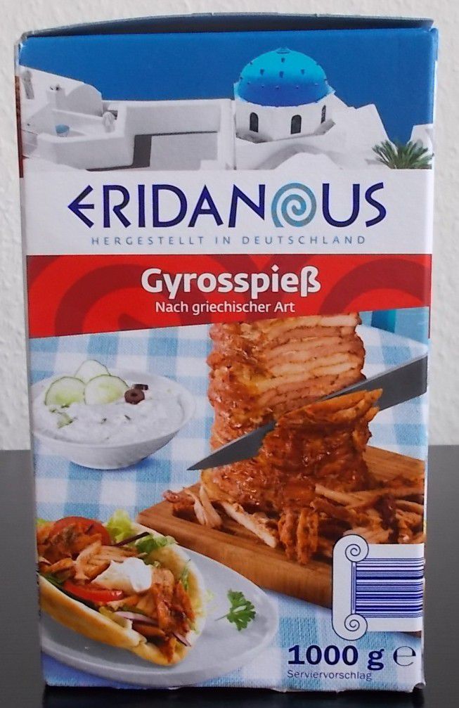 Lidl] Eridanous Gyrosspieß nach griechischer Art von Tillman's ...