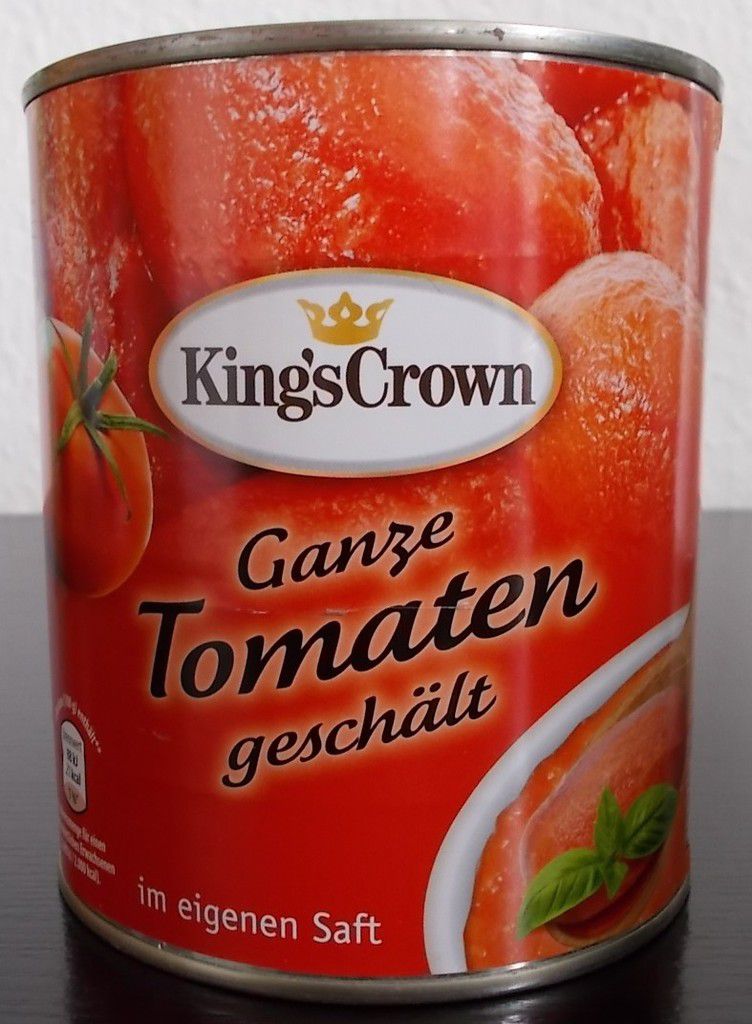 Aldi Nord] King's Crown Ganze Tomaten geschält im eigenen Saft -  BlogTestesser