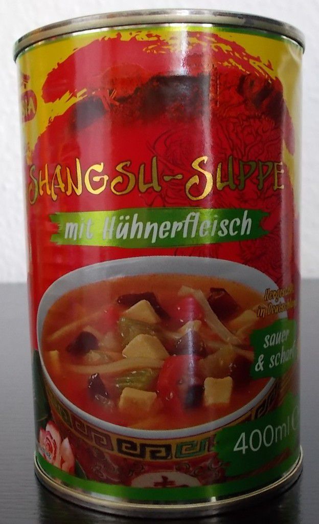 Lidl] Vitasia Shangsu-Suppe mit Hühnerfleisch sauer & scharf (China) -  BlogTestesser
