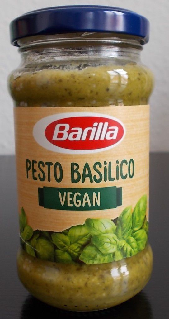 Barilla Pesto Basilico Vegan (Basilikum) - BlogTestesser
