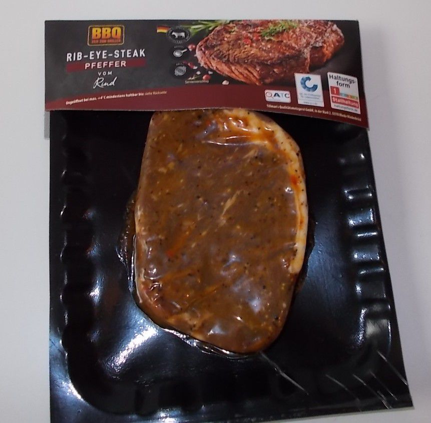 Aldi] BBQ Rib-Eye-Steak Pfeffer vom Rind - BlogTestesser
