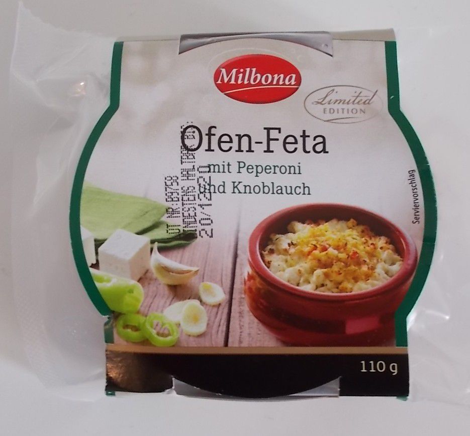Lidl] Milbona Ofen-Feta mit Peperoni und Knoblauch - BlogTestesser
