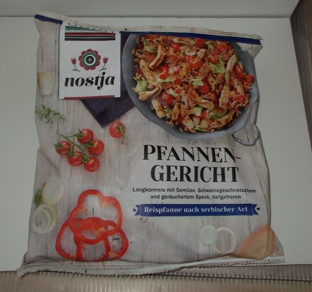 Lidl] Nostja Pfannen-Gericht Reispfanne nach serbischer Art - BlogTestesser