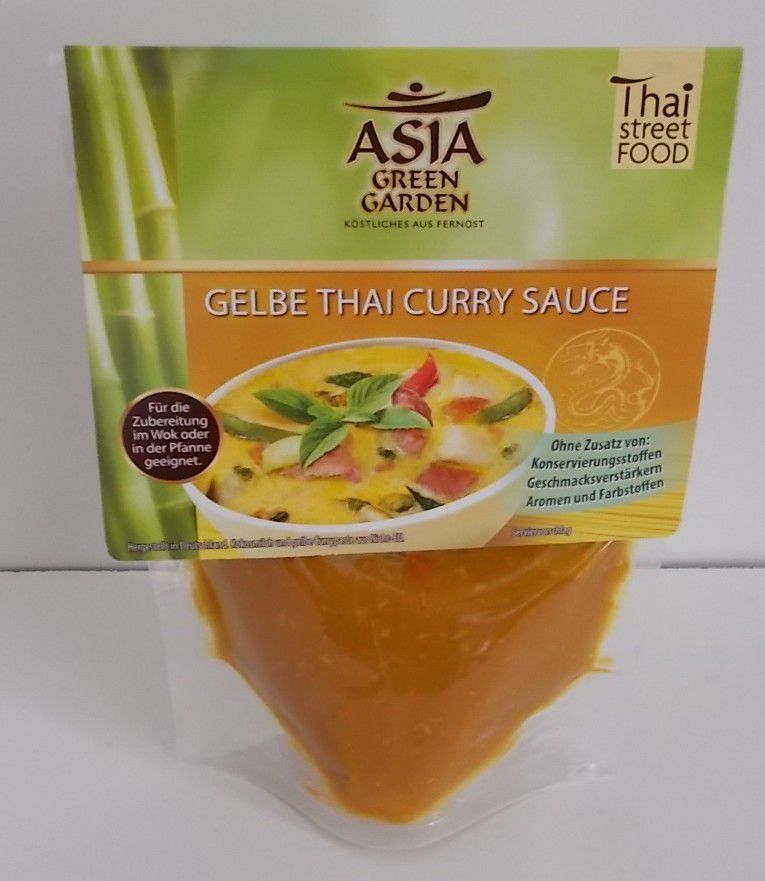 Aldi] Asia Green Garden Gelbe Thai Curry Sauce - BlogTestesser