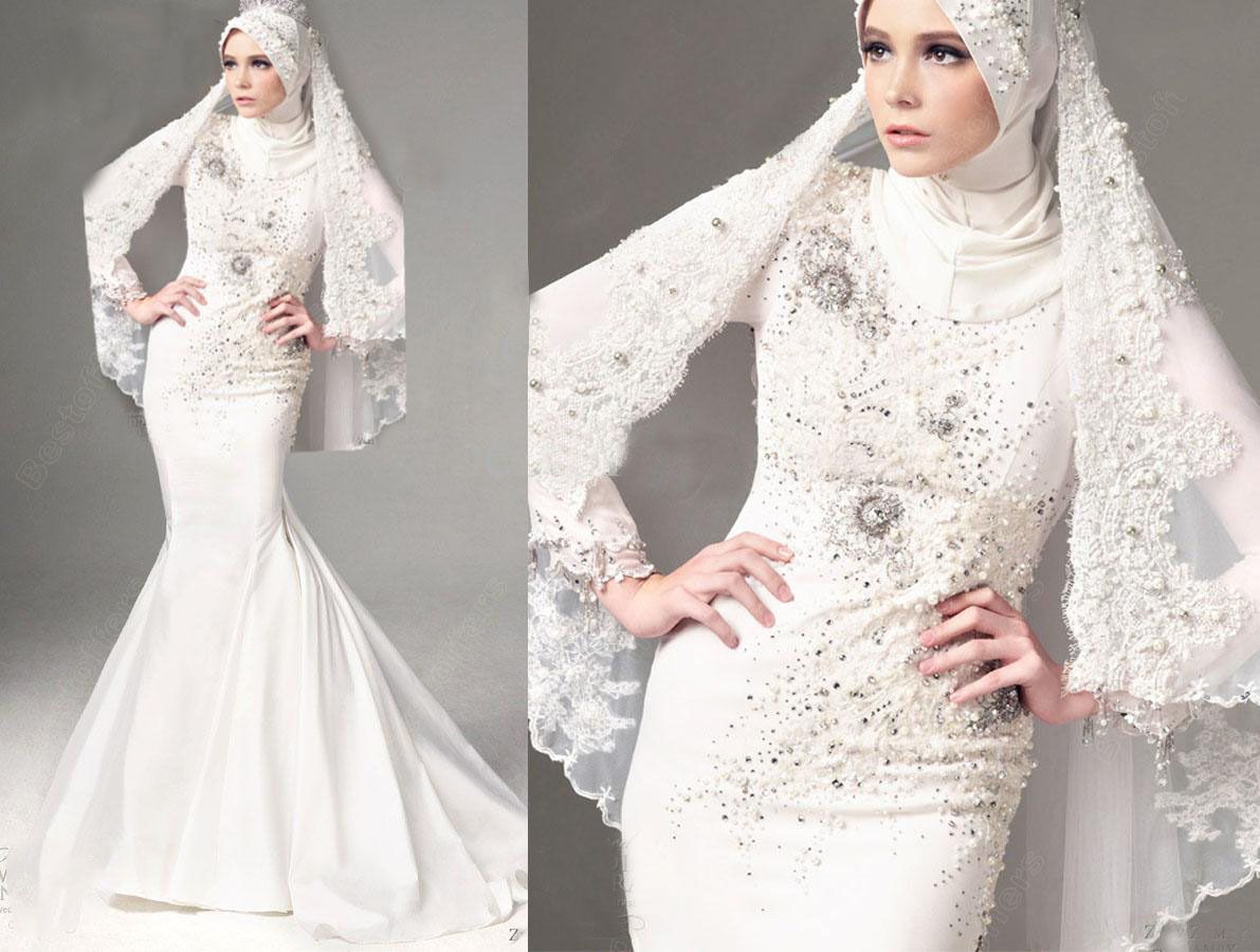 Hijab pour la mariée femme voilée - Hijab Mode Fashion