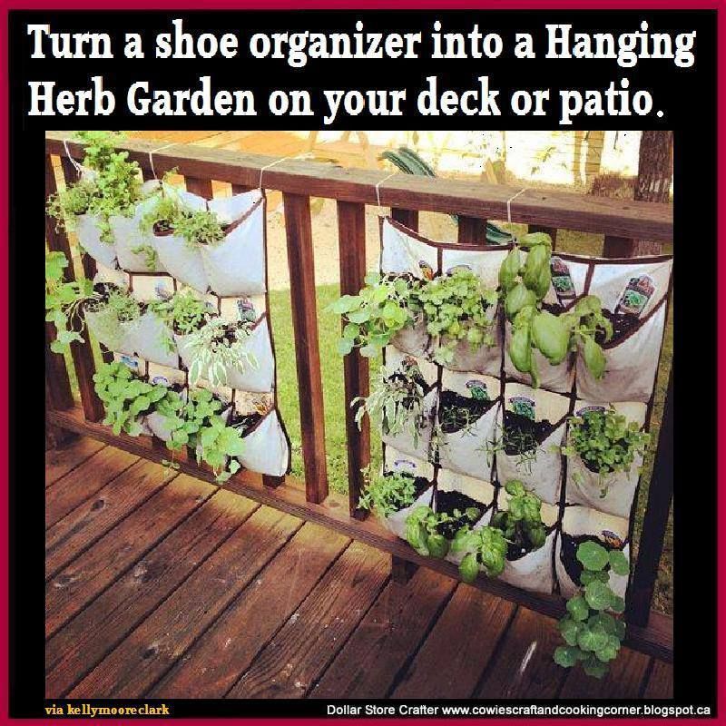 Diy Herb Garden Dollar Store Crafter