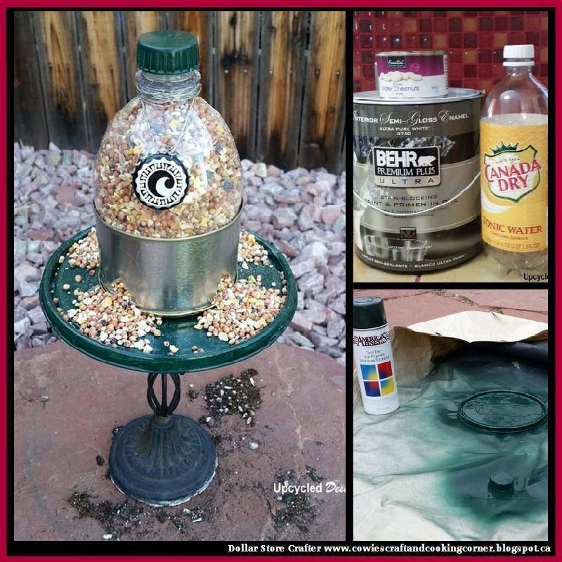 Turn An Empty Soda Pop Bottles Into A Bird Feeder