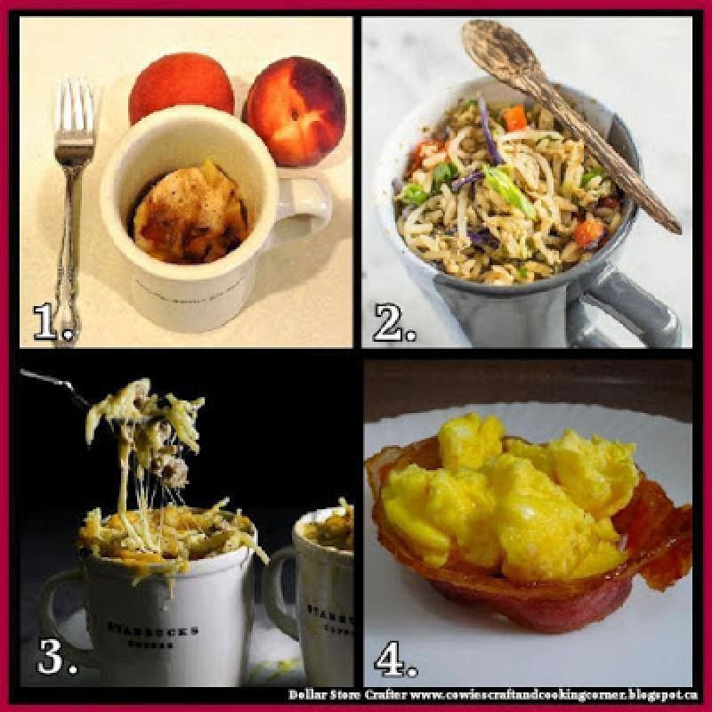 4 Easy Microwave Meals For One