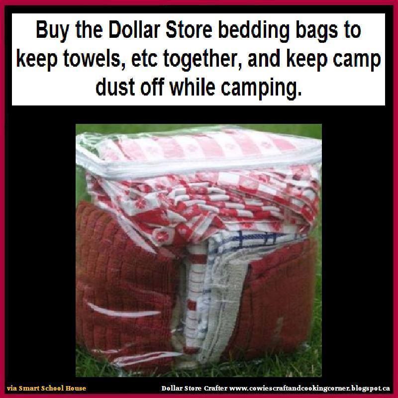 Keep Your Clothes Towels And Bedding Organized And Dirt Free While Camping