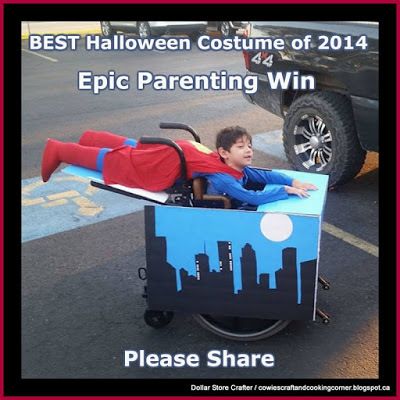 Dad Makes 'Flying Superman' Costume For His Disable Son