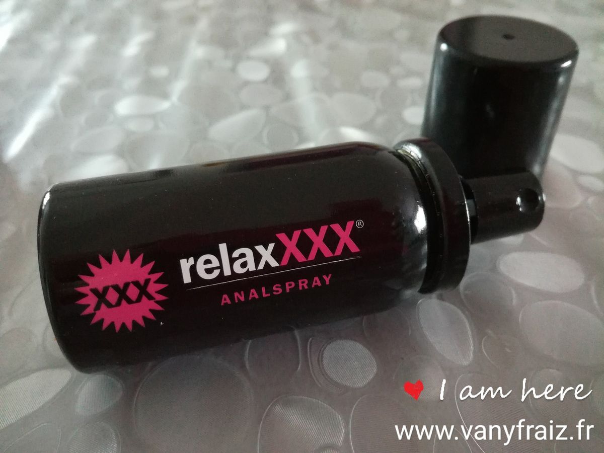 Test du Spray Anal RelaxXXX - vanyfraiz