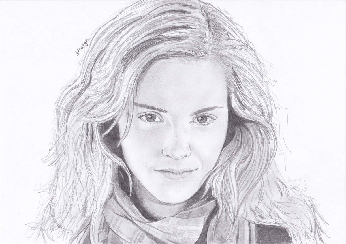 Hermione Granger Hermione Dessin Facile Hermione Granger - Fanarts et dessins de Nara