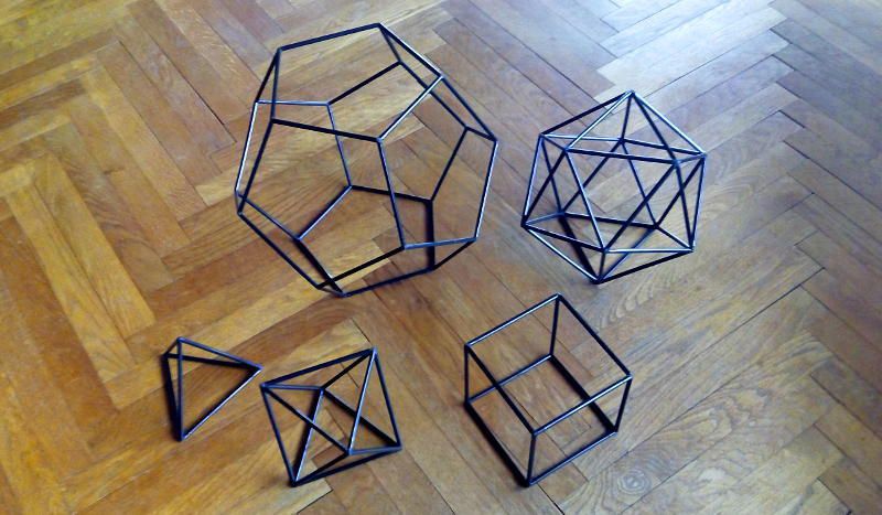 Building the Platonic solids - The French Press