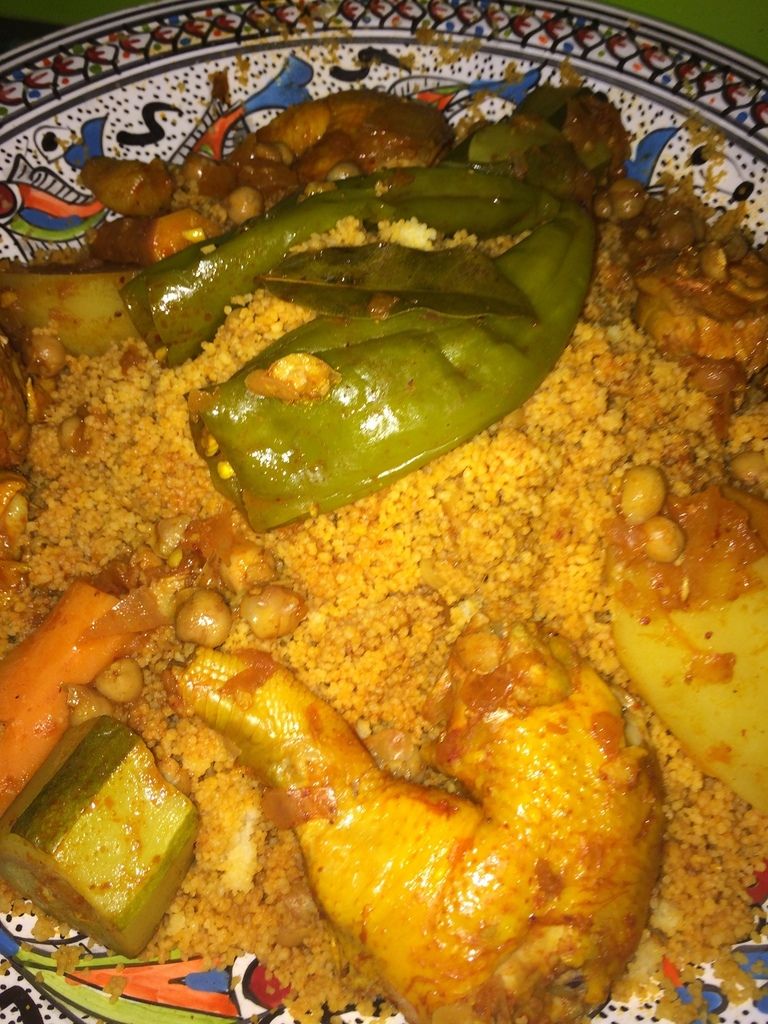 Couscous Tunisien au poulet Ô petits délices