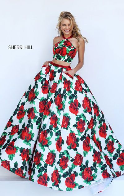 Sherri Hill Dresses 2018 Prom Flowers