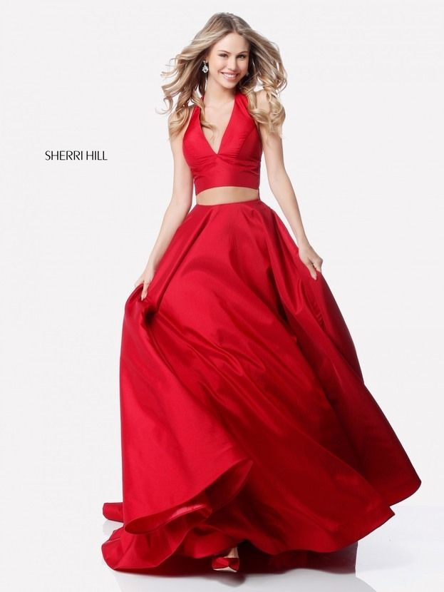 Sherri Hill 2018 Prom Dresses with Straps