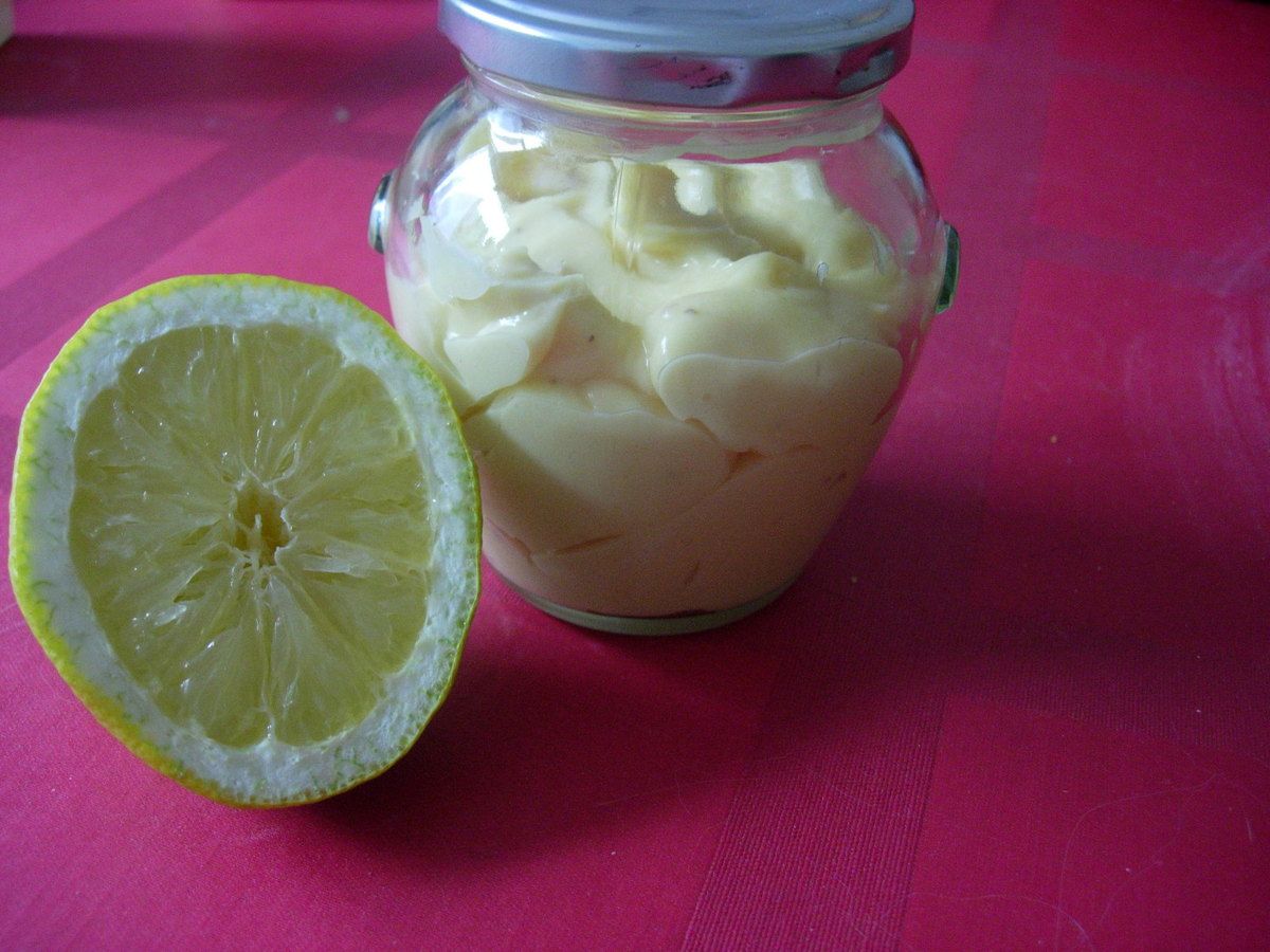 Mayonnaise au citron Intolérance au fructose Fructosémie avec le sourire