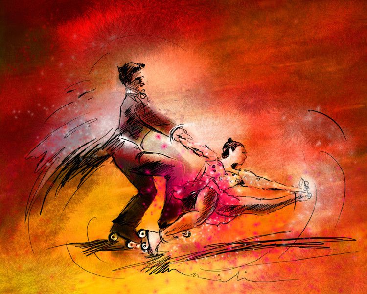 Et le patin de SOY LUNA - Le Roller Artistique : un sport mais aussi une  passion