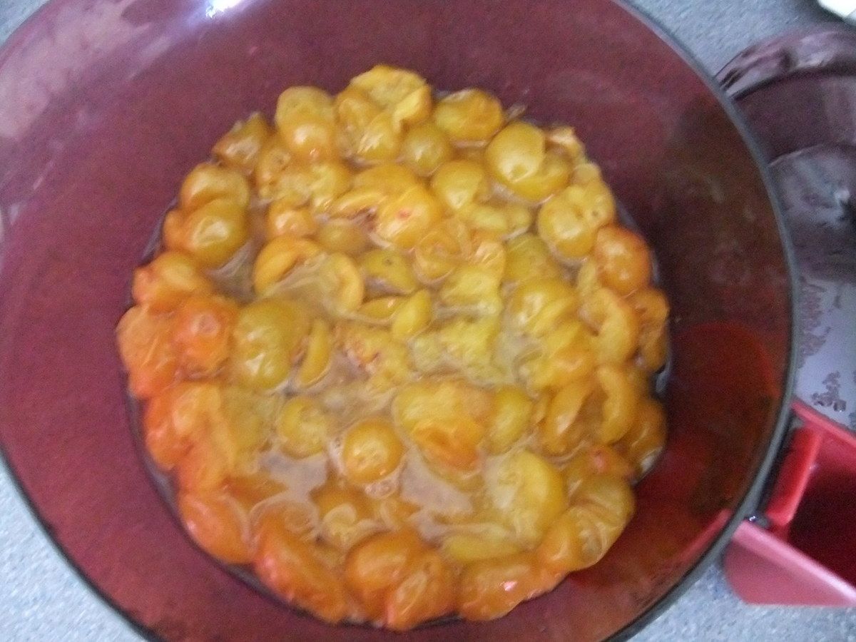 Compote de mirabelles au micro onde Mes petites recettes du quotidien