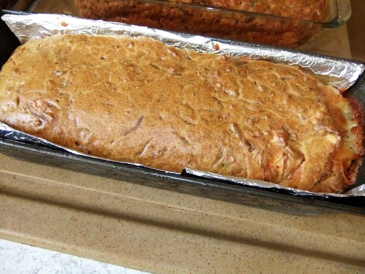 Cake chèvre, courgettes et lardons Mes petites recettes du quotidien