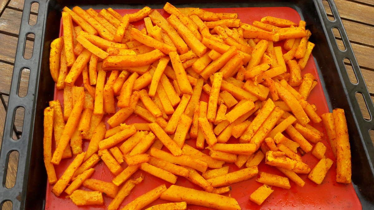 Frites de butternut au paprika - Mes petites recettes du quotidien