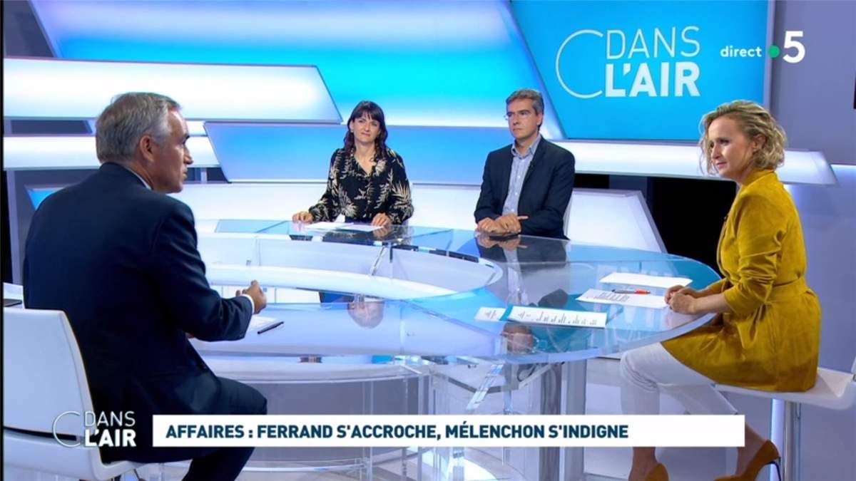 France 5 Direct C Dans L Air Caroline Roux C Dans l'Air France 5 le 12.09.2019 - Les Caps de TomA