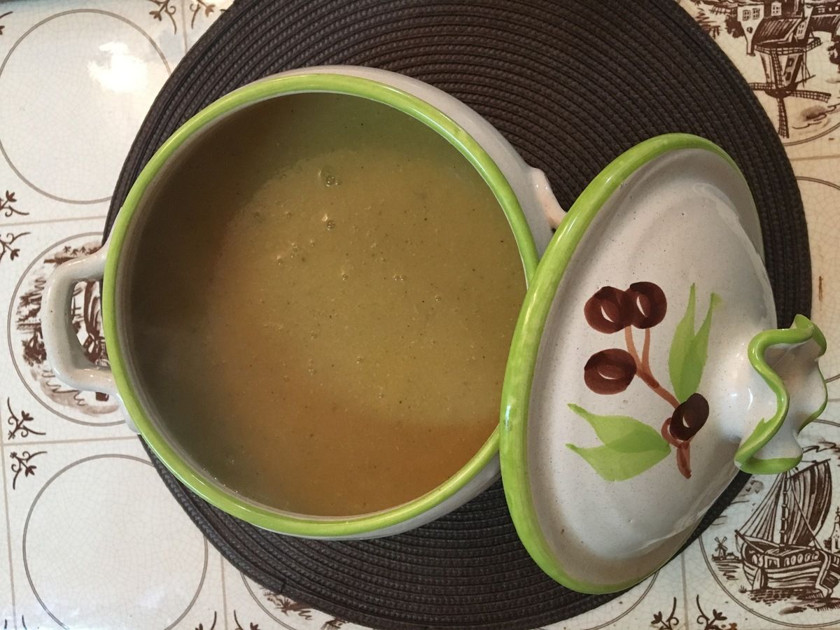 SOUPE DE LENTILLE JAUNE 