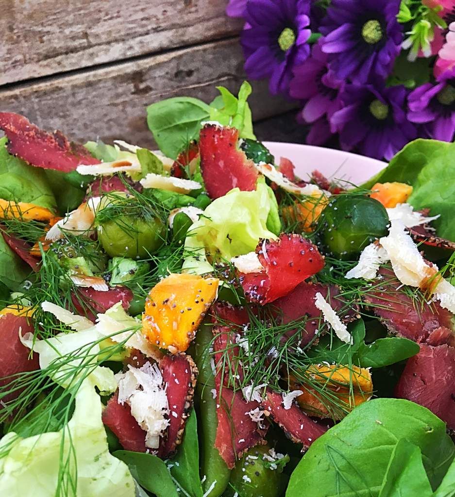 SALADE MIXE AU LÉGUME FRAIS ET CUIT