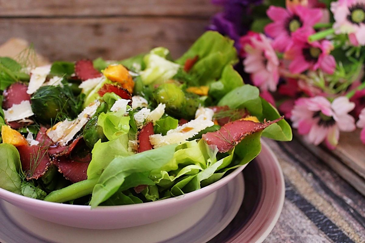 SALADE MIXE AU LÉGUME FRAIS ET CUIT