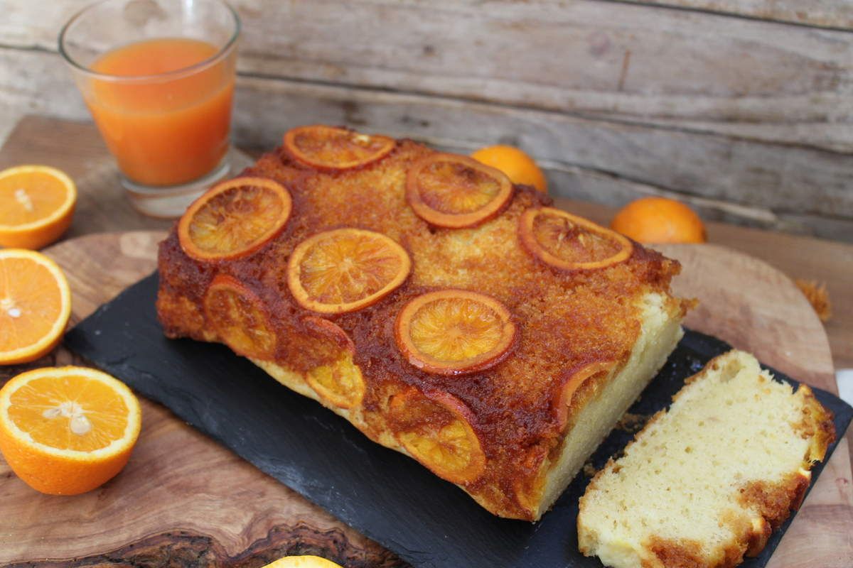 Gâteau renversé à l'orange 