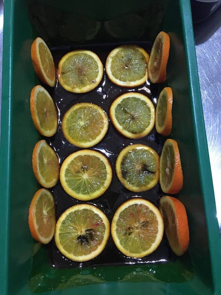 Gâteau renversé à l'orange 