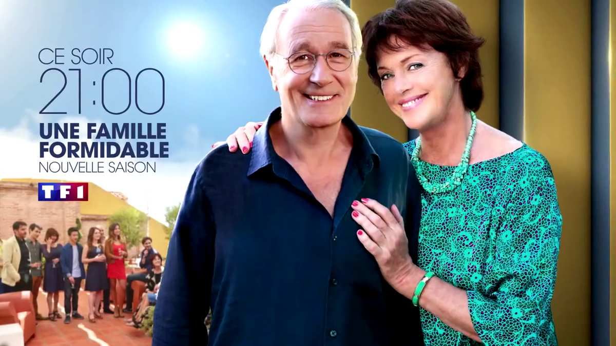 Julie De Bona Et Julien Boisselier "Une famille formidable" de retour ce soir à partir de 21h00 sur TF1
