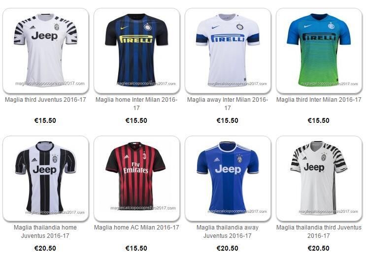 maglie calcio a poco prezzo