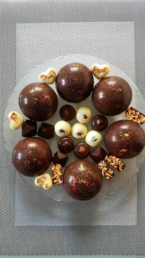 Dôme chocolat guimauve et petit chocolat de Noël - Tupperware Lolotte29