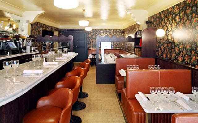 This Left Bank restaurant is vintage 40s, with an almost rustic, provincial look from outside, and a shabby-chic appeal within