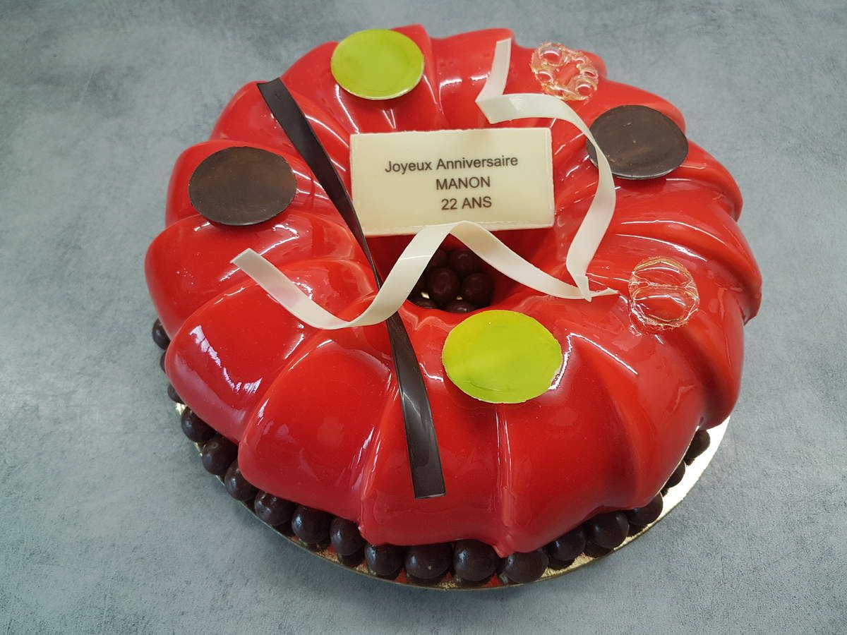 Entremets Fraises Fruits Rouges Lesgourmandisesdedaniel Over