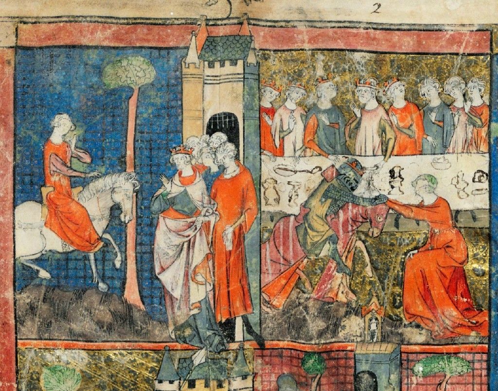 la rencontre avec le lion yvain