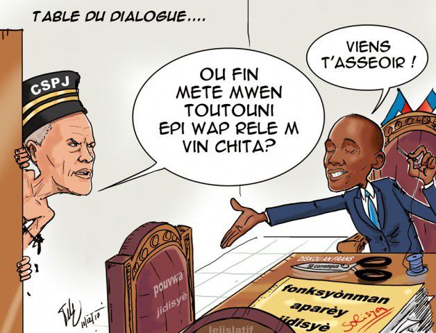 Le CSPJ boude l'invitation du président Jovenel Moïse - HAITI POST
