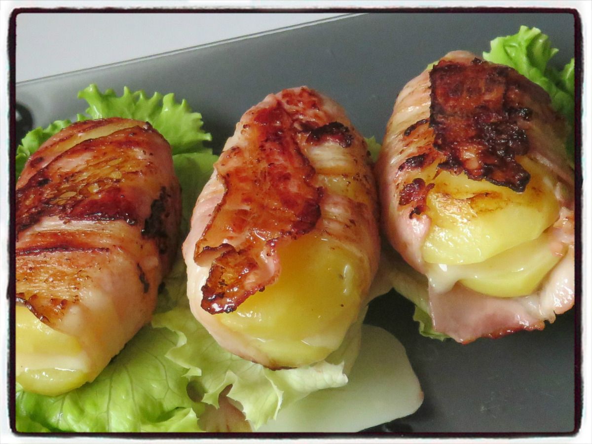 Pommes de terre raclette bacon Recettes faciles Les gâteaux de Stéph