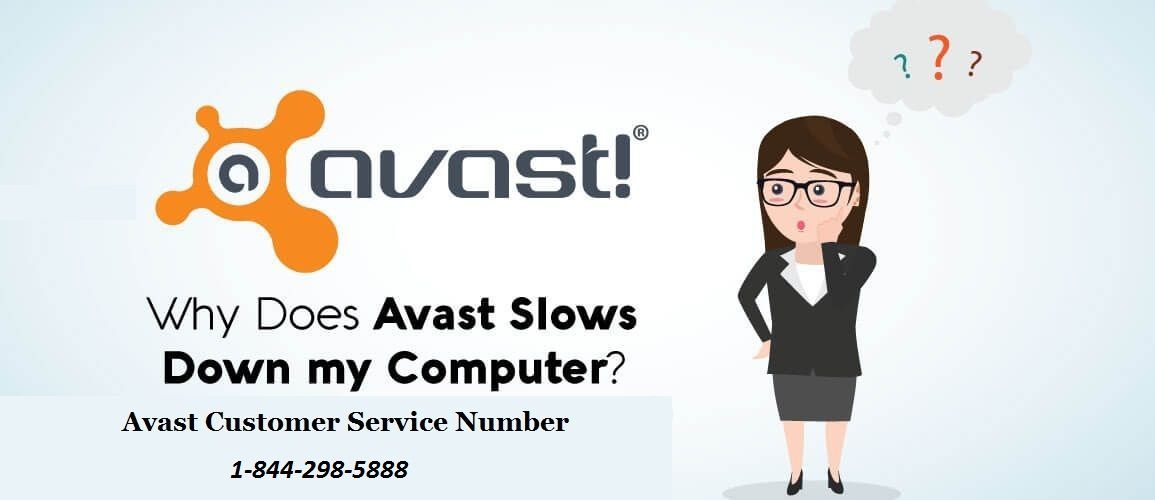 does avast slow computer