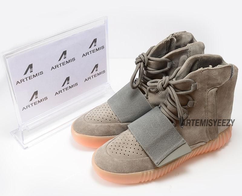 Kanye West wearing the adidas Yeezy 750 Boost Kanye