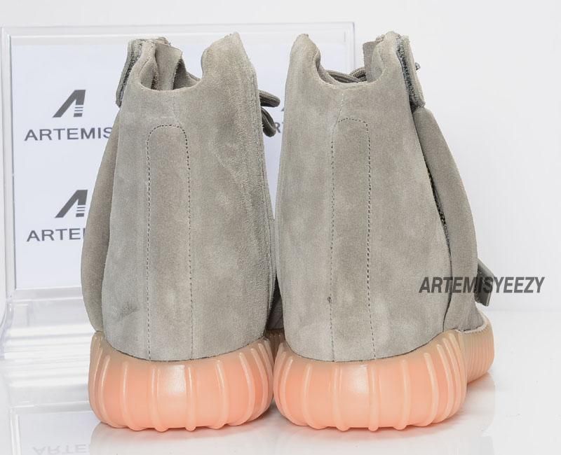 adidas Yeezy 750 Boost Red October Custom Sneaker Bar